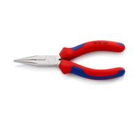 Knipex KNIPEX Pince à becs demi-ronds, droite, chromée, avec gaine 140 mm Quantité:1