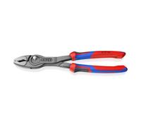 Knipex KNIPEX Pince TwinGrip 82 02 250 prise frontale et latérale avec poignées confort gris anthracite 250 mm Quantité:1