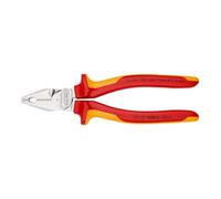 Knipex KNIPEX Pince universelle à forte démultiplication, chromée isolée suivant VDE 180 mm Quantité:1