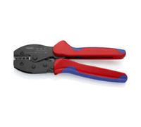 Pince à sertir à levier Knipex longueur 220mm pour connecteurs ouverts non isolés 0,1 - 2,5 - 97 52 34 SB