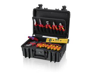 Knipex Knipex Werkzeugkoffer 24 pcs sw robust23 Start Elekt 00 21 34 HL S2 Quantité:1