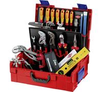 Knipex L-BOXX 00 21 19 LB S pour les sanitaires Mallette à outils équipée 52 pièces (L x l x H) 357 x 442 x 151 mm
