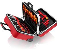 KNIPEX Mallette à outils BIG Twin Move RED Compétence électrique 42 pièces 290 mm, 98 99 15