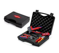 KNIPEX Mallette à outils pour installation photovoltaïque, 97 91 04 V03 | Pour connecteurs photovoltaïques MC4 / MC4 Evo 2 8 pièces 280 mm