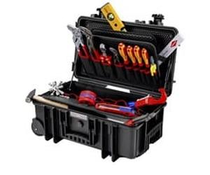KNIPEX "Mallette à outils ""Robust26 Move"" plomberie, 17 pièces, Set d''outils"