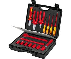 Knipex mallette compacte 17 pcs 989911 - 98 99 11
