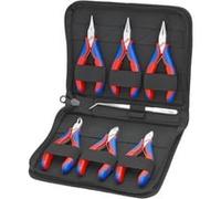 KNIPEX Mallette pour pinces électroniques 00 20 16, 7 pièces, Set de pinces