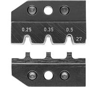 KNIPEX Matrice de sertissage pour connecteur MQS, 97 49 27 | Sans articulation à conducteur unique
