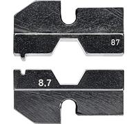 Knipex Matrice de sertissage pour connecteurs FSMA, ST et MIC pour câbles à fibres optiques, 97 49 87