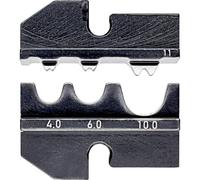 Knipex Matrice de sertissage pour cosses tubulaires, cosses de câble à sertir et cosses à presser non isolées ainsi que prolongateurs, connecteurs serties et connecteurs à serrer non isolés 97 49 11