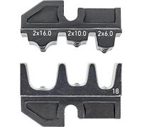 Knipex Matrice de sertissage pour embouts de câble jumelés, 97 49 18