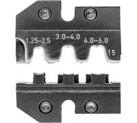 Knipex Matrice de sertissage 97 49 15 pour fiches drapeau et connecteurs - non isolés à fût ouvert