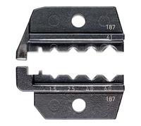KNIPEX 97 49 61 Jeu de matrices de sertissage pour contacts tournés (Harting)