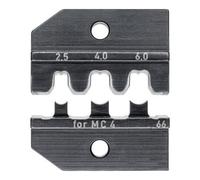 Knipex Mâchoire de sertissage connecteur solaire 97 49 66 – MC4 2,5–6 mm² – pour pinces 97 43