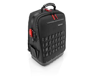 Knipex Modular X18 sac à dos à outils, vide, 18 l, 00 21 50 LE | 58 compartiments, pochette pour ordinateur portable, 530 x 340 x 210 mm