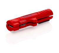Knipex Dénudeur pour câbles 1664125SB - plats 12 mm, ronds 4-13 mm - 125 mm - Sur carte
