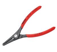 KNIPEX Pince de précision pour Circlips DIN 5254 A - Arbre:19-60mm - Pointes: 1,8mm; Droites -Longueur : 180 mm - Très Résistante en Usage Continu, Tête de la pince éfillée SC - 49 11 A2 SB