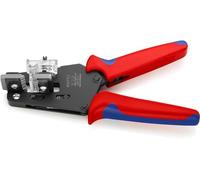 Knipex Pince à dénuder de précision avec couteaux de forme, 12 12 02 | Avec poignées multimatières 195 mm
