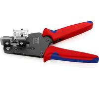 Knipex Pince à dénuder 121212 4 couteaux de forme 195 mm bi-matière AWG 10/12/14/16/18/20