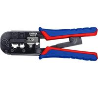 Knipex Pince à sertir pour fiches Western avec poignées multimatières 190 mm, 97 51 10