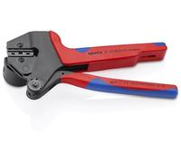 Knipex Pince à sertir universelle Pour connecteurs PV MC4, 97 43 66 EVO | Evo 2 avec poignées multimatières 200 mm