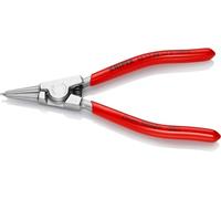 Knipex Pince Circlips DIN 5254 A - Chromée - Arbre:3-10mm - Pointes:0,9mm; Droites -Longueur : 140 mm - Robuste, Forgée, Pointes Solides Antidérapantes - 46 13 A0