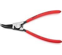 Knipex Pince Circlips DIN 5254 A et DIN 5254 B - Arbre:19-60mm - Pointes:1,8mm, Coudées à 45° -Longueur : 185 mm - Robuste, Forgée, Pointes Solides Antidérapantes- 46 31 A22