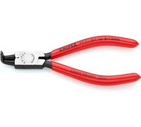 Knipex Pince Circlips DIN 5256 D - Alésage:8-13mm - Pointes:0,9mm; Coudées à 90° -Longueur : 130 mm - Robuste, Forgée, Pointes Solides Antidérapantes SC - 44 21 J01 SB