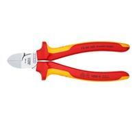 Knipex Pince coupante de côté 70 26 160 – 160 mm, isolée par gaines bi-matière, certifiée VDE