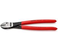 Knipex Pince coupante latérale 74 01 250 SB – 250 mm, forte démultiplication, gainées en plastique