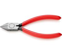 Knipex Pince coupante de côté pour électromécanicien gainées en plastique 125 mm, 76 81 125
