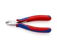 KNIPEX 77 02 120 H Pince coupante latérale pour l'électronique avec tranchant en métal dur inséré avec gaines multicomposants 120 mm
