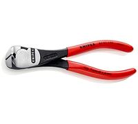 Knipex Pince coupante de force DIN ISO 5748 longueur 160mm avec facette polie recouverte de plastique - 67 01 160 SB