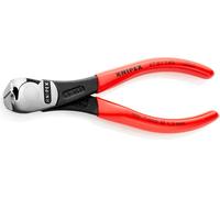 Knipex Pince coupante de force DIN ISO 5748 longueur 140mm avec facette polie recouverte de plastique - 67 01 140 SB