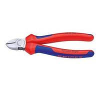 Knipex Pince coupante de côté sur carte LS avec poignées multimatières 140 mm, 70 02 140 SB