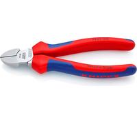 Knipex pince coupante DIN ISO 5749 longueur 160mm avec facette chrome 2K-Hüllen - 70 05 160 SB