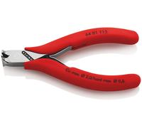 Knipex Pince coupante pour l'électronique DIN ISO 9654 longueur 115mm polie avec revêtement plastique - 64 01 115