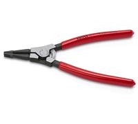 KNIPEX Pince de montage pour rondelles ressort d'arbre, 45 11 170 SB | Sur carte LS gainées en plastique 170 mm
