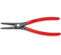 KNIPEX Pince de précision pour Circlips DIN 5254 A - Arbre:40-100mm - Pointes: 2,3mm; Droites - Longueur : 225 mm - Très Résistante en Usage Continu, Tête de la pince éfillée SC -49 11 A3 SB