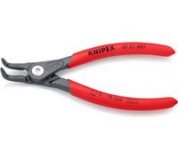 Knipex Pince de précision pour Circlips DIN 5254 B - Arbre:3-10mm - Pointes: 0,9mm; Coudées à 90° -Longueur : 130 mm -Très Résistante en Usage Continu - 49 21 A01