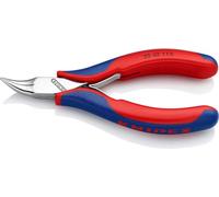 KNIPEX Pince de préhension pour l'électronique, 35 42 115 SB | Avec charnière entrepassée sur carte LS avec poignées multimatières 115 mm