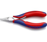 KNIPEX Pince de préhension pour l'électronique avec charnière entrepassée sur carte LS avec poignées multimatières 115 mm, 35 12 115 SB