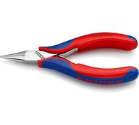 Knipex Pince de préhension pour l'électronique avec charnière entrepassée sur carte LS avec poignées multimatières 115 mm, 35 22 115 SB