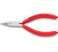 Knipex KNIPEX Pince à becs demi-ronds, droite, chromée, avec gaine 125 mm Quantité:1