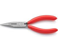 KNIPEX Pince demi-ronde avec tranchant (pince radio) gainées en plastique 140 mm, 25 01 140