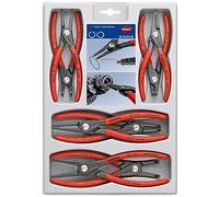 Knipex Pince multiprise miniature à crémaillère noire atramentisée, gainées en plastique 125 mm 90 01 125