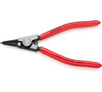 Knipex Pince pour circlips pour circlips extérieurs d'arbre, 46 11 A0 SB | Sur carte LS gainées en plastique 140 mm