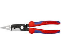 KNIPEX Pince pour installations électriques sur carte LS avec poignées comfortables 200 mm, 13 82 200 SB