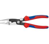 KNIPEX Pince pour installations électriques sur carte LS avec poignées multimatières 200 mm, 13 92 200 SB