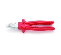 Knipex Pince univ. à forte démultiplication L. 225 mm chromé isolé immers. VDE KNIPEX Quantité:1